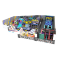Pokiddo Lebanon 500sqm new design custom indoor playground kids amusement park games children's trampoline jumping trampoline