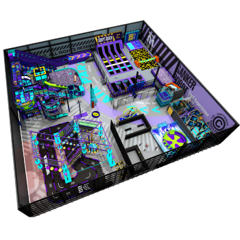 Pokiddo 2200 Xiangyang Children Indoor Playground Childhood Dream Amusement Park Facilities Indoor Playground