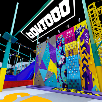 Pokiddo 4160sqm Tianjin Commercial Indoor Playground Equipment Colorful Kids Soft Trampoline Park Child's Indoor Playground