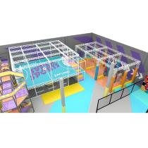 Pokiddo UK 1400sqm Indoor Playground Equipment Kids Soft Play Center with Games Naughty Castle Play Ground