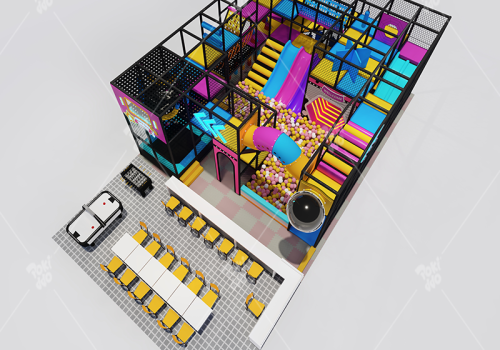 The Vibrant Indoor Playground: 150 sqm Crafting Your Ideal Play Experience in Dominican