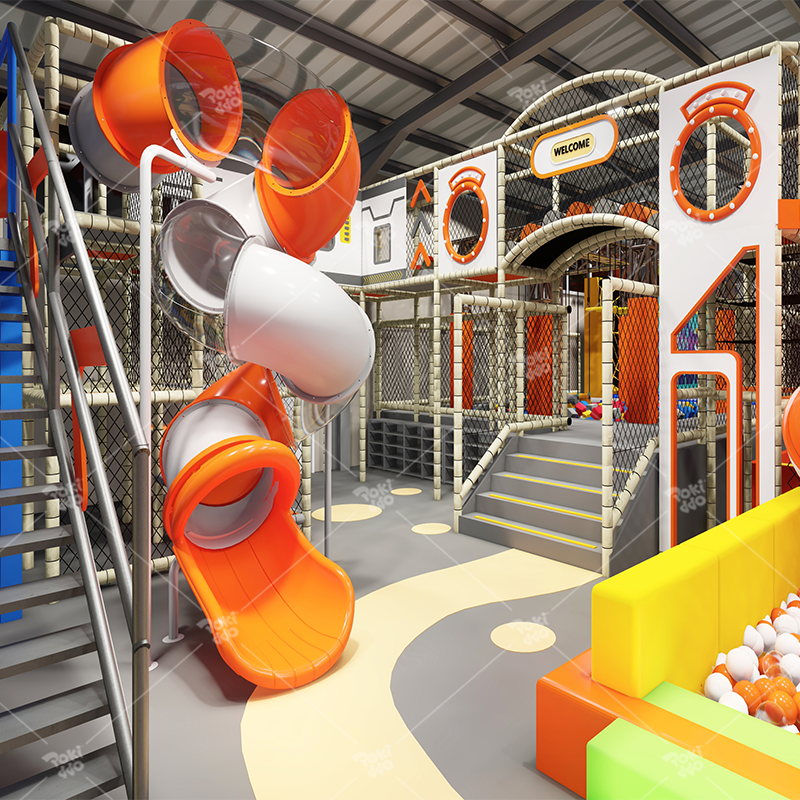Pokiddo Case 800 sqm: The Dreamy Indoor Playground In Spain--Serendipitous Encounter And a Burst of Inspiration