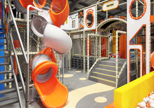Pokiddo Case 800 sqm: The Dreamy Indoor Playground In Spain--Serendipitous Encounter And a Burst of Inspiration