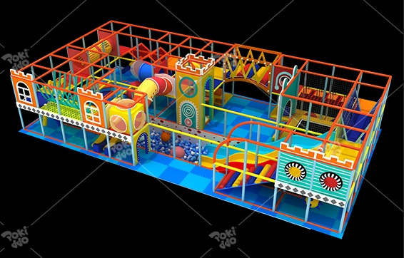 Pokiddo 115SQM Indoor Playground in Canada—New landmark of childhood dreams