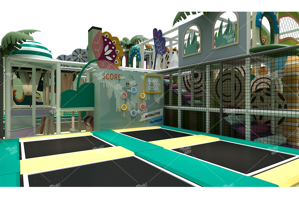 commercial indoor trampoline park