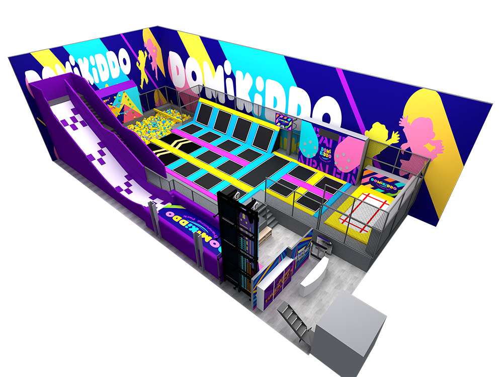 Case Study: Pokiddo Indonesia 340sqm Indoor Trampoline Park