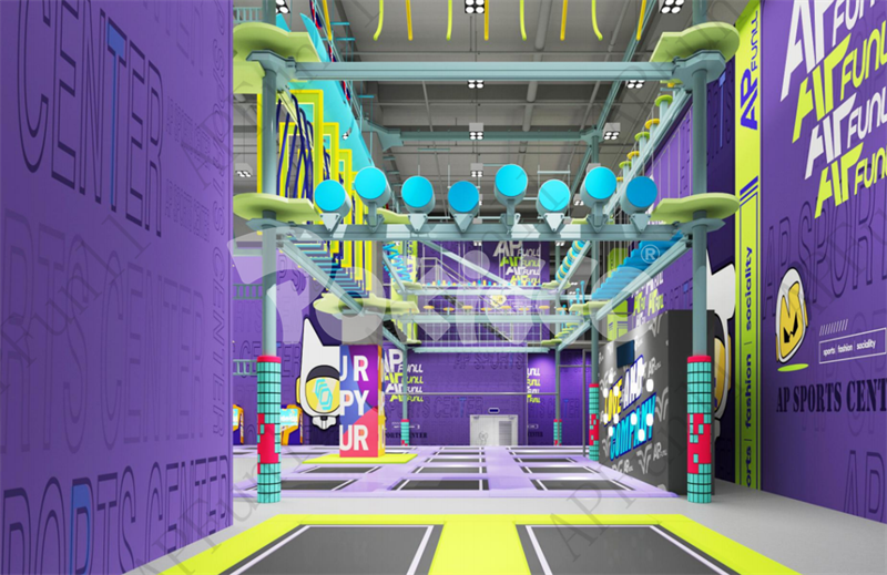 rope course indoor playground