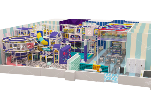 Pokiddo Crafts 370㎡ "Urban Arctic Adventure" Playground for Canadian Families