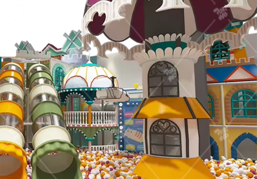 Pokiddo Design Case: Tajikistan Indoor Playground: 450sqm of Magic for Families & Schools