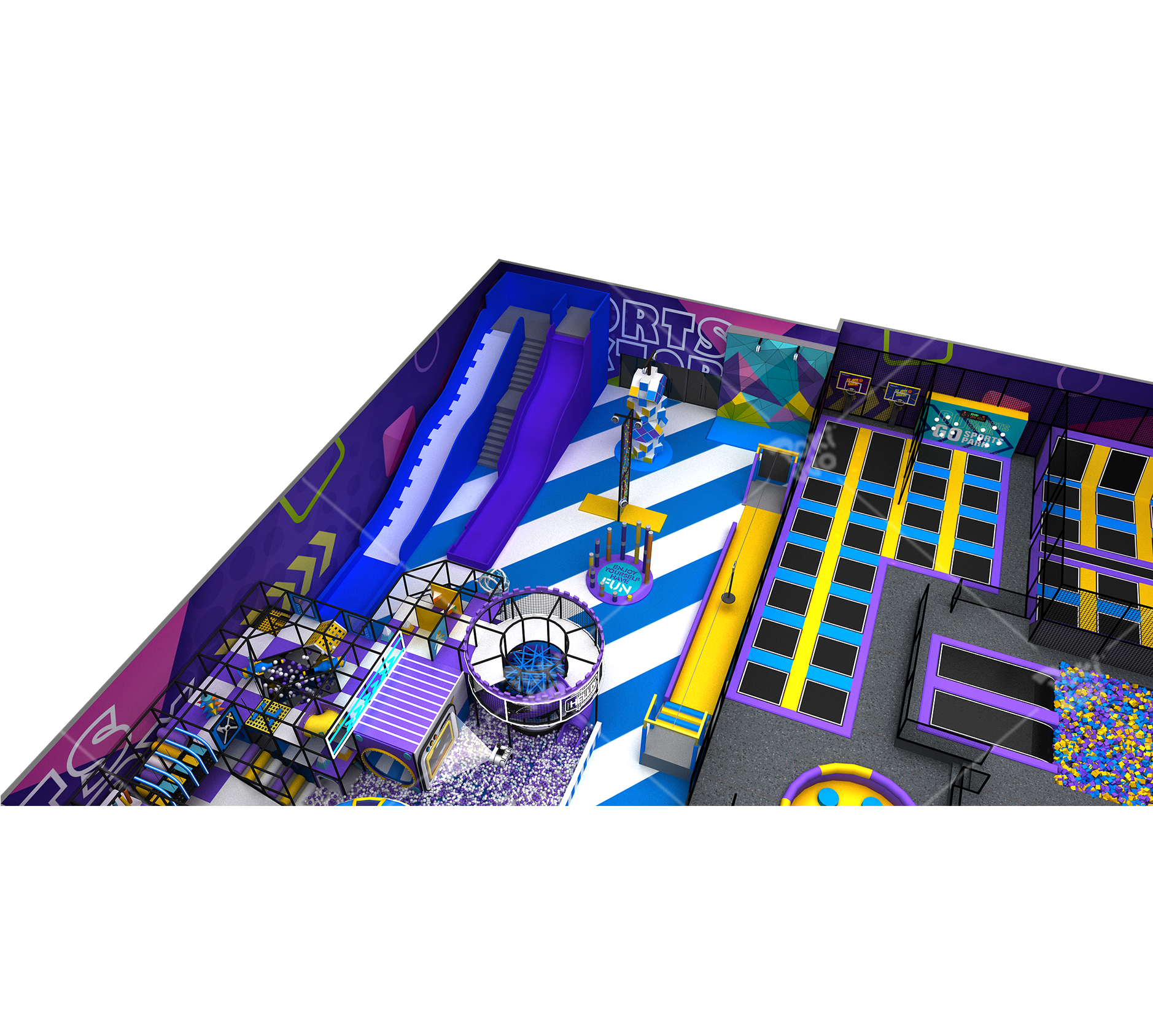 trampoline park supplier