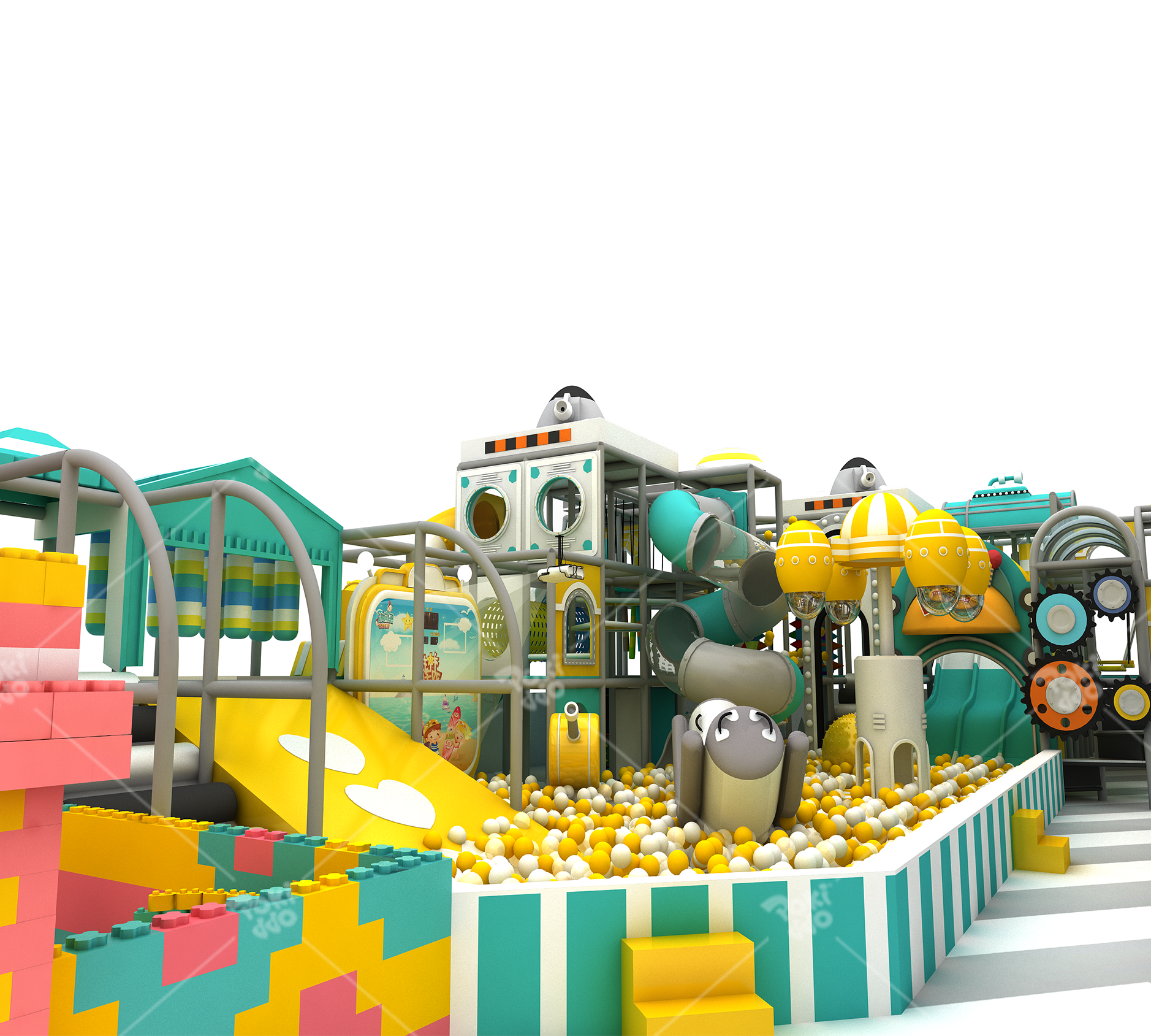 trampoline park equipment