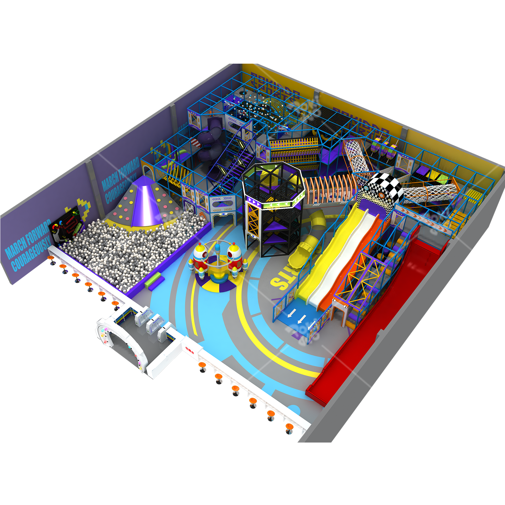 commercial indoor park manufacture