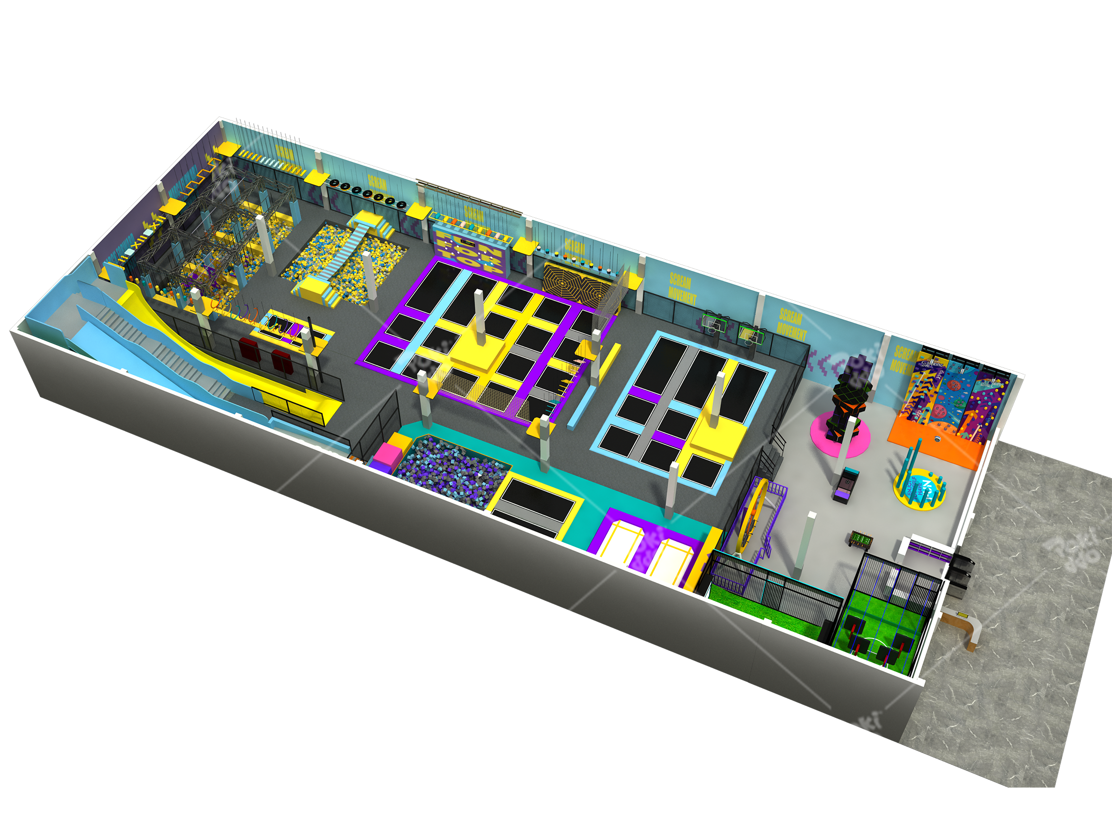 trampoline park