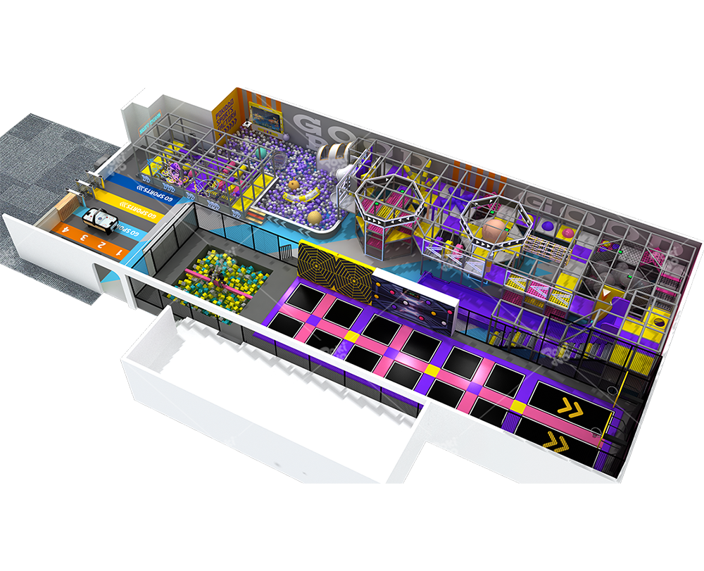 Pokiddo Design Case: 1200sqm Italian Indoor Park: Where Play Wears Italian Colors
