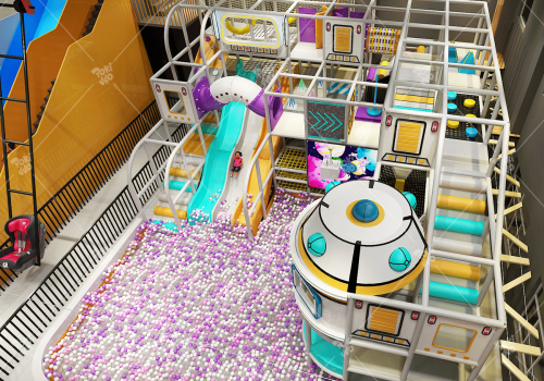 Pokiddo 140㎡ Space - Themed Indoor Playground: A Cosmic Adventure for South African Families