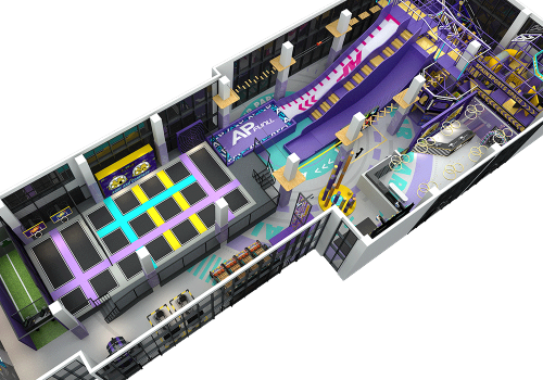 800㎡ Vibrant Purple-Themed Indoor Playground: Custom-Tailored for Sri Lankan Families