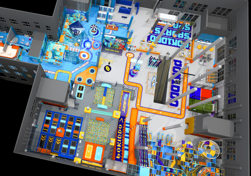 3000㎡ "Sports & Play" Integrated Indoor Family Entertainment Center