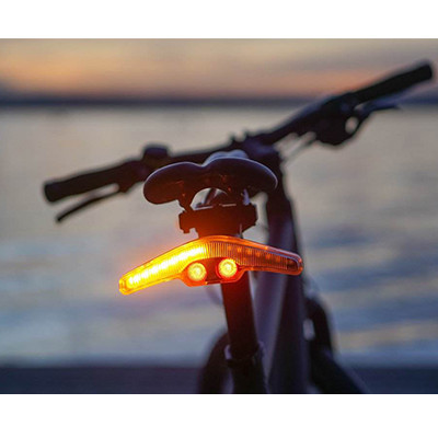 aluminum bike light parts