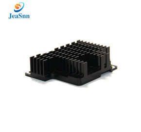 OEM Square Extruded Black Anodized Aluminum Pin Fin Heat Sinks for LED Lighting