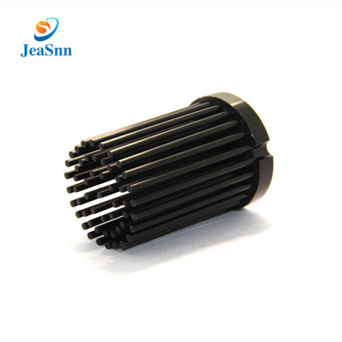 OEM Square Extruded Black Anodized Aluminum Pin Fin Heat Sinks for LED Lighting