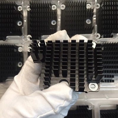 China Factory Wholesale Aluminum Black Anodized COB LED Down Light Heat Sink