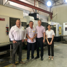 Swiss customers-Robert and Didier visited Jeasnn(Jiesheng) factory this week.