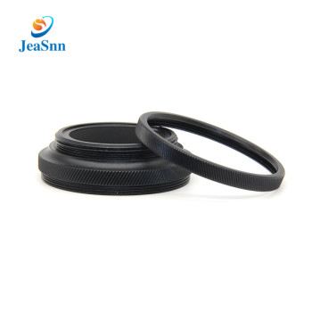 Mass Production Black Anodized CNC Machining Spotlight Parts