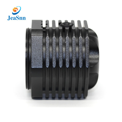High Precision Black Anodized Aluminum CNC Machining Milling Parts For Bicycle Headlight