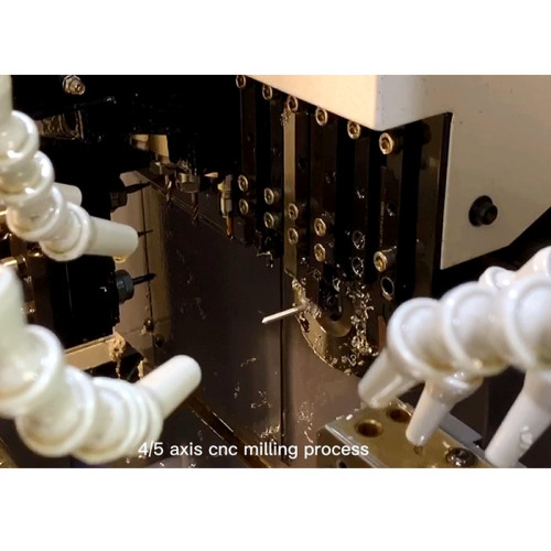 Production process of precision stainless steel shafts.