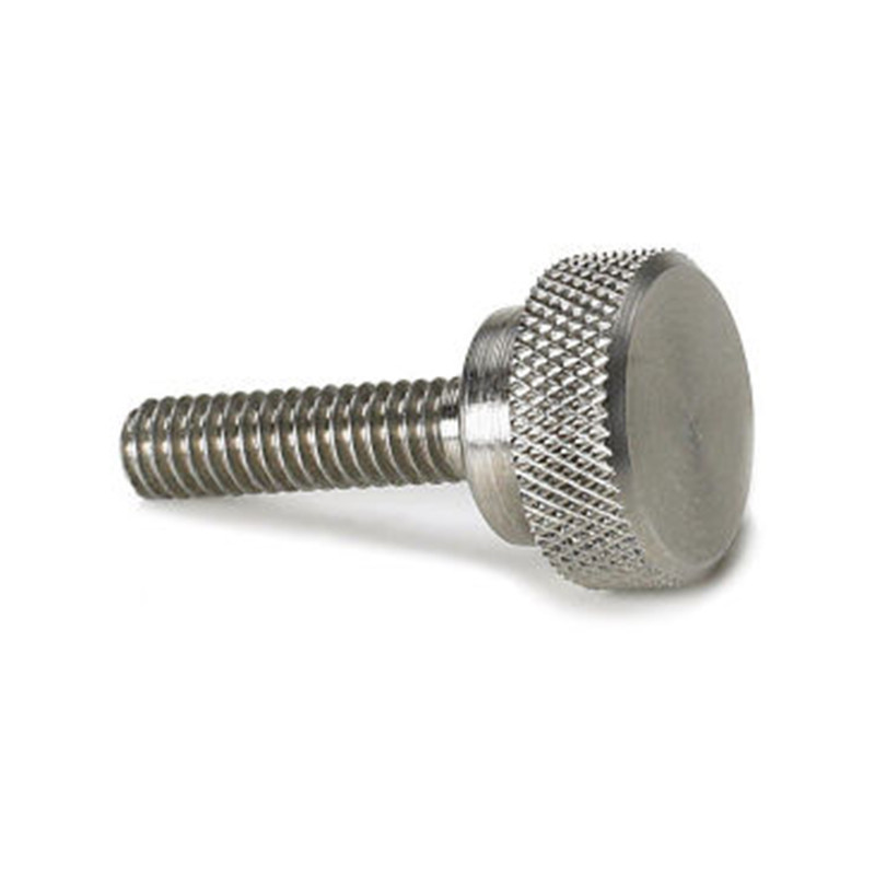 knurled head thumb screws with shoulder