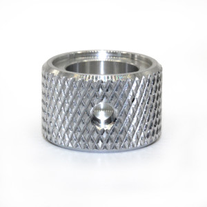 Professional Factory Custom  Fastener Aluminum Rounded Knurled Nuts