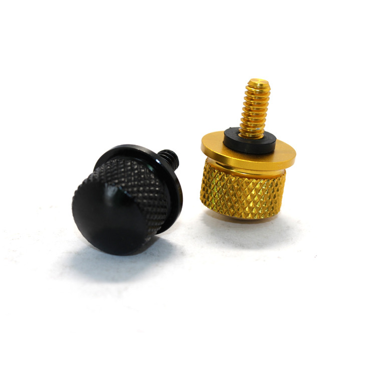 knurled head thumb screws with shoulder