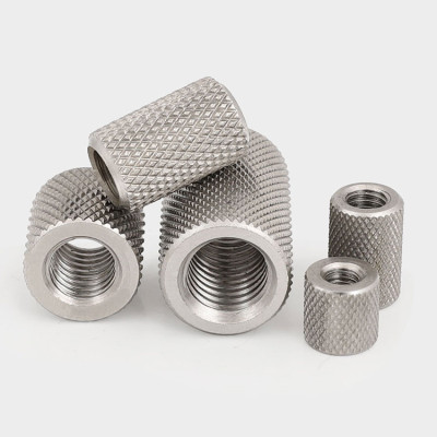 Factory Wholesale Precision Stainless Steel Cylindrical Thumb Nuts
