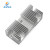 CNC Machining service Square Extruded White Anodized Aluminum Pin Fin Heat Sinks for LED Lighting