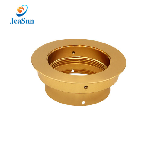 Custom High Precision Brass CNC Machining Turning Round Commercial Architectural Lighting Parts