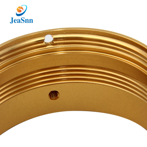 Custom High Precision Brass CNC Machining Turning Round Commercial Architectural Lighting Parts