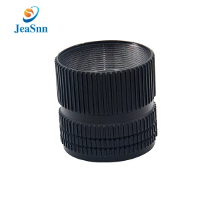 High-Quality Black Aluminum CNC Turned Parts for Track Lighting