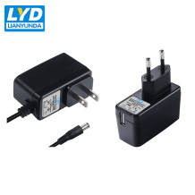 wall power adapter input 100-240v AC DC adaptor with EU US Korea plug