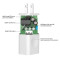 one port 5v 1a US plug micro usb wall mount charger