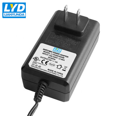 US plug switching power adaptor 9v 3a ac dc power adapter