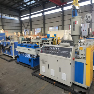 High speed PP small corrugated pipe making machine
