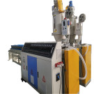 high speed hdpe double wall corrugated pipe machine for fresh air system