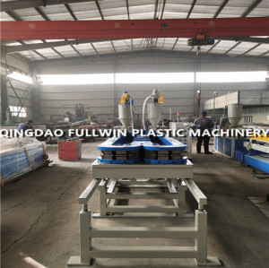 2019 FULLWIN high speed hdpe double wall corrugated pipe machine for fresh air system