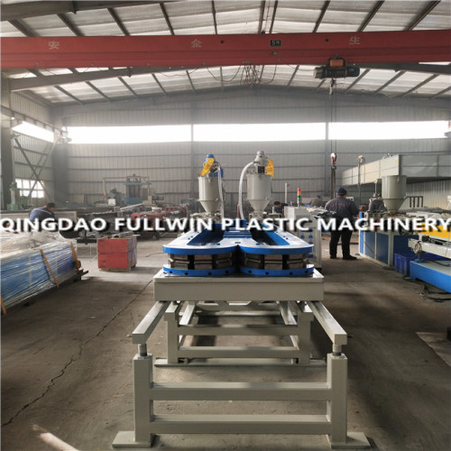 high speed hdpe double wall corrugated pipe machine for fresh air system