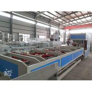 pvc pipe making machine with pipe belling machine