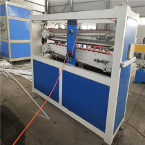 16MM-63MM smooth PP pipe cable threading extrusion line for South Asian Customers