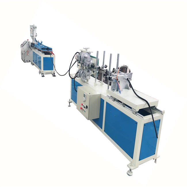 PVC PP PE single wall double wall corrugated pipe production line plastic pipe extrusion