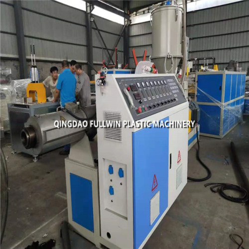 continue Spiral surface plastic corrugated ducts hose making machine