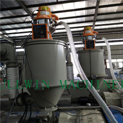 vent duct double wall corrugated pipe machine