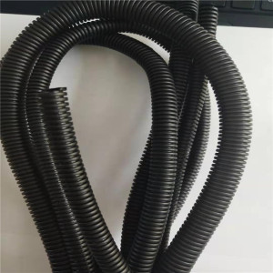 7mm HDPE plastic single wall corrugated pipe extrusion machine line